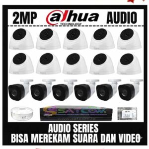 16 Channel 16 Kamera 2MP Audio