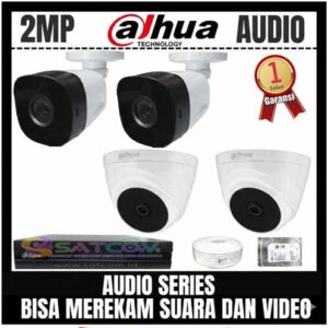 4 Channel 4 Kamera 2MP Audio